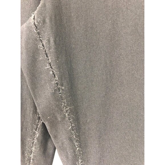 Kate Park Womens Size Small Black Elastic Waist Pull On Dress Pants Raw Hem/Seam - Picture 5 of 12